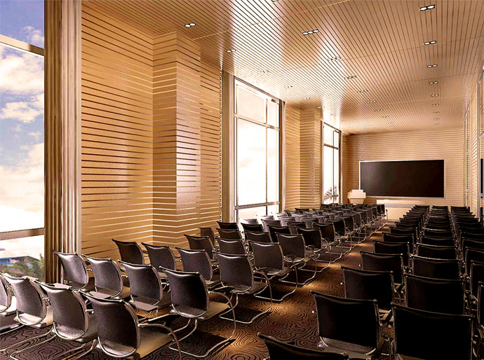 Grooved Acoustic Panel